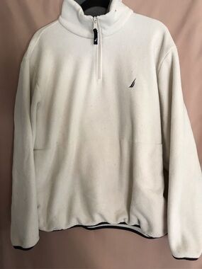 Vintage white Nautica Fleece